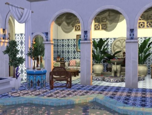 Cafe Riad at SimKat Builds