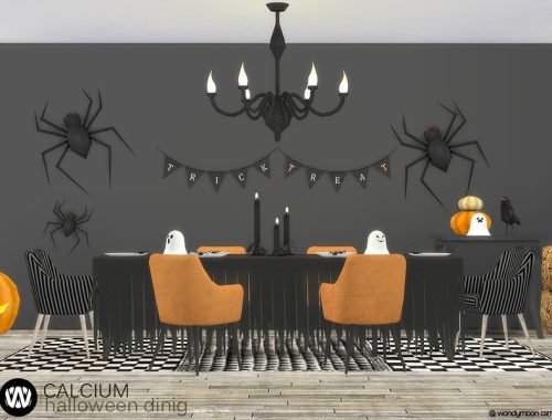 Calcium Halloween Dinig