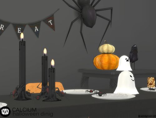 Calcium Halloween Dinig