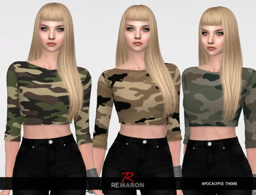 Camuflage Blouse for Women
