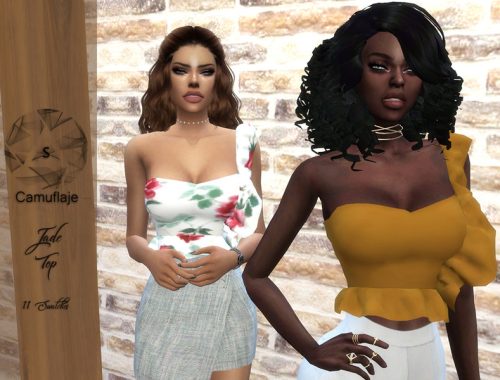 Camuflaje - Jade Top