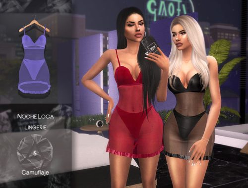 Camuflaje - Noche Loca (Lingerie)
