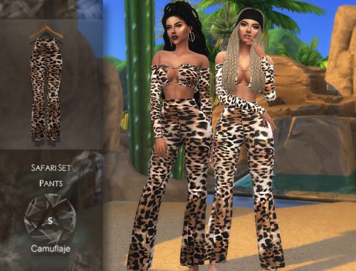 Camuflaje - Safari Set (Pants)