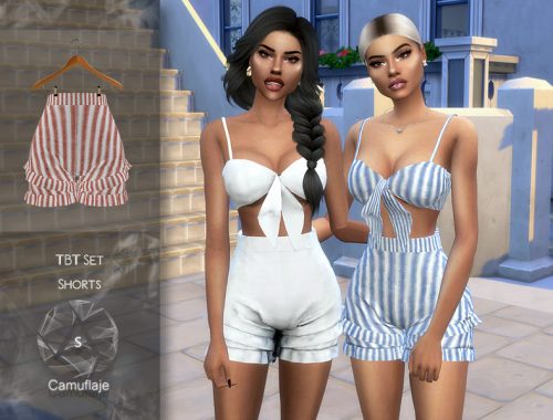 Camuflaje - TBT Set (Shorts)