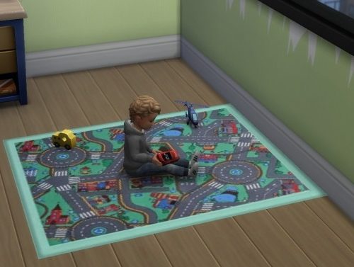 Car Rug for kids by simslyswift at Mod The Sims