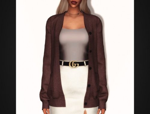 Cardigan & Tank Top at Gorilla