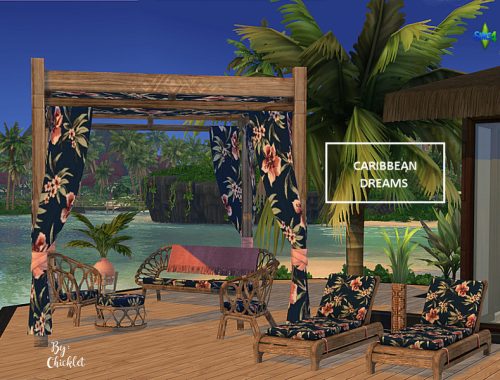 Caribbean Dreams Outdoor Living Set (See Desc for Req'd)