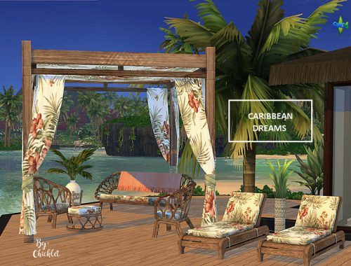 Caribbean Dreams Outdoor Living Set (See Desc for Req'd)