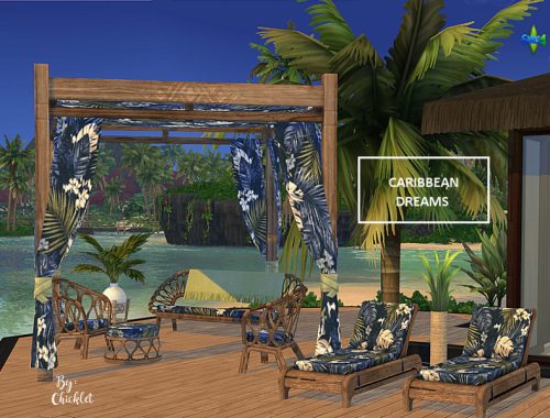 Caribbean Dreams Outdoor Living Set (See Desc for Req'd)