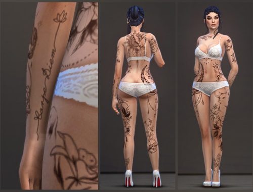 Carpe Diem | Full body tattoo