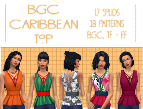 Carribean Top Recolor