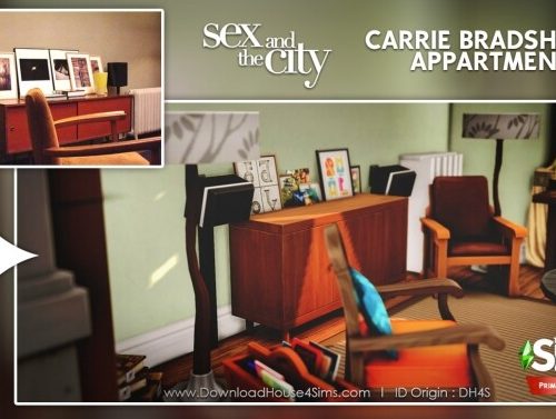 Carrie Bradshaw’s apartment at DH4S