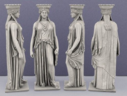 Caryatid statue by TheJim07