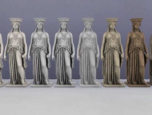 Caryatid statue by TheJim07