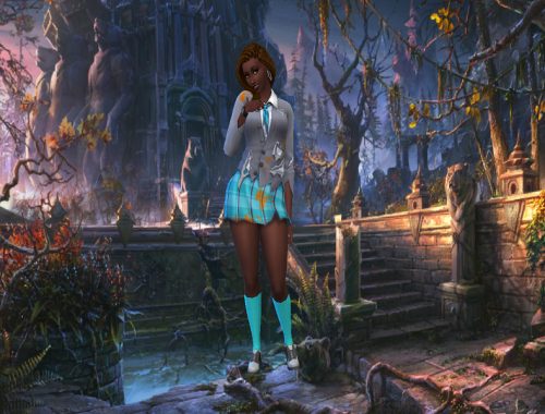 CAS background Haunted Magic