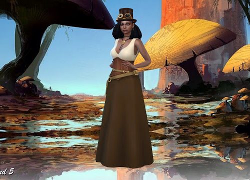 CAS Backgrounds Mushrooms World at Annett’s Sims 4 Welt
