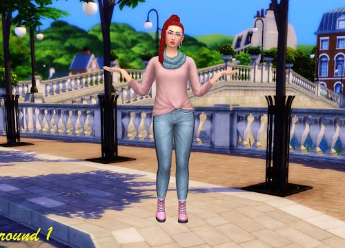 CAS Backgrounds University Britechester at Annett’s Sims 4 Welt
