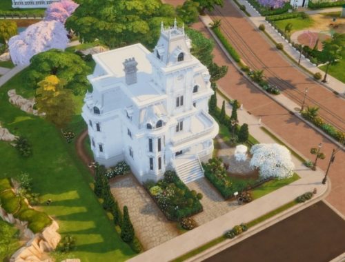 Casablanca house at Happy Life Sims