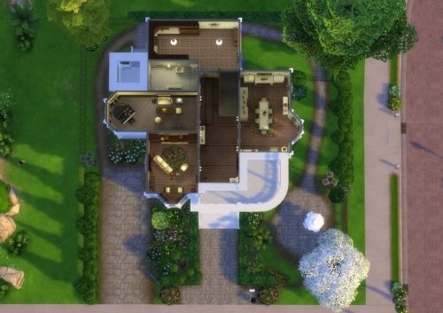 Casablanca house at Happy Life Sims