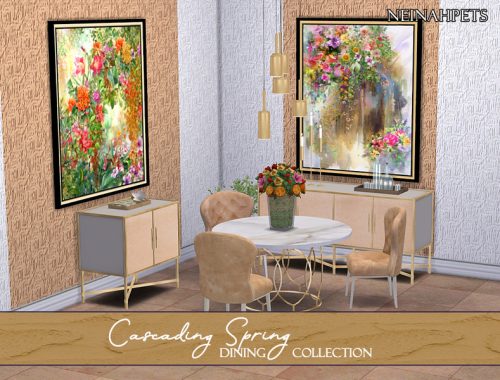 Cascading Spring Dining Collection