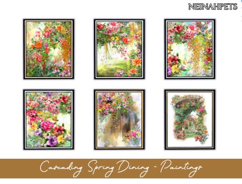 Cascading Spring Dining Collection