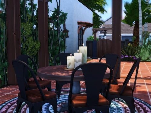 Castellana Cul de sac modest Mission home in the Valley at Simsational Designs