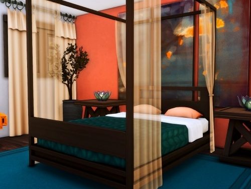 Castellana Cul de sac modest Mission home in the Valley at Simsational Designs