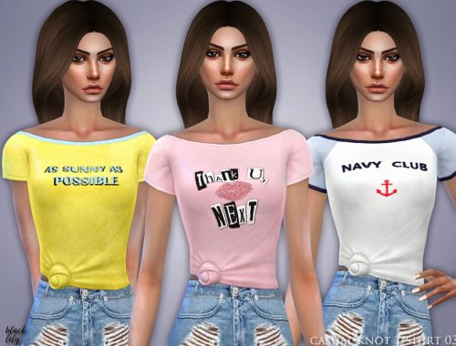 Casual Knot T-Shirt 03