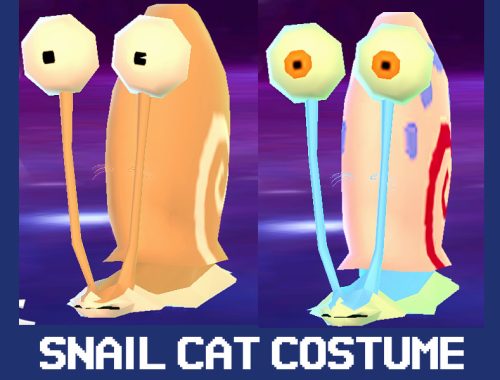Cat Costume - Gary the Snail with extra recolor
