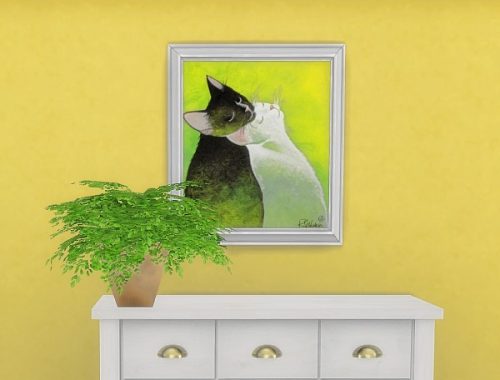 Cat posters by Oldbox at All 4 Sims
