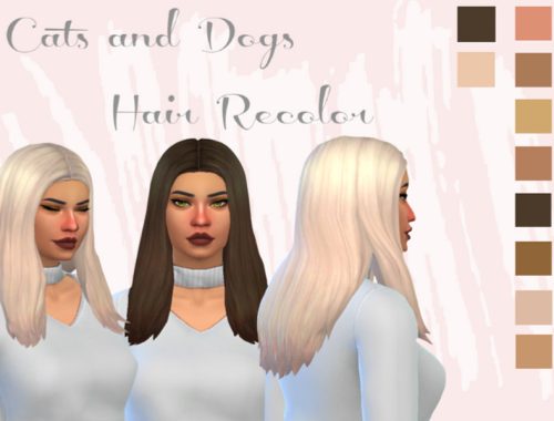 Cats and Dogs hair recolor