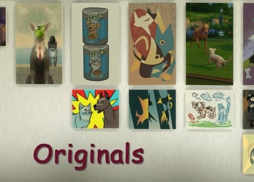 Cats & Dogs EP04 Painting Replacements by annigo at Mod The Sims