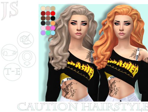 Caution Hairstyle