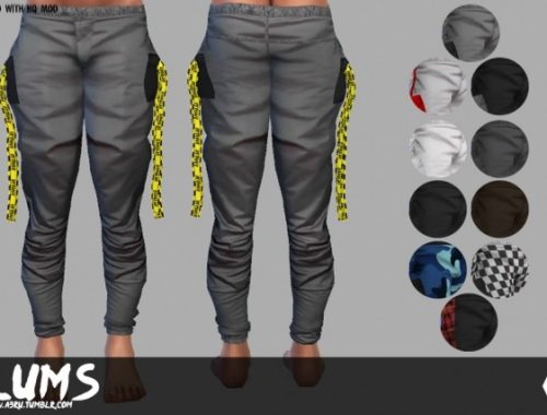 Caution Track Pants for AM at A3RU