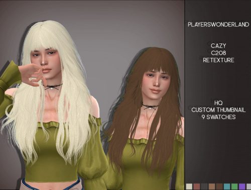 Cazy c208 Retexture MESH NEEDED