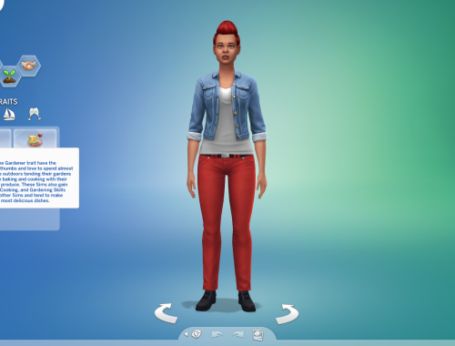 Gardener Trait (Teen-Elder)
