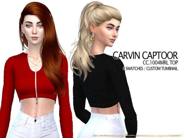 CC.1004MRL Top - The Sims 4 Catalog