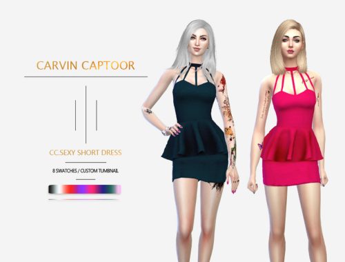 CC. Short Dress
