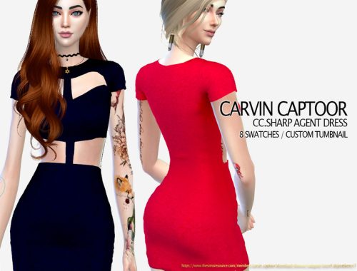 CC.Sharp Agent Dress