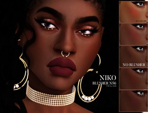 Niko Blusher N56 by Pralinesims