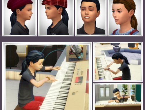 Daniels Ponytail at Birksches Sims Blog
