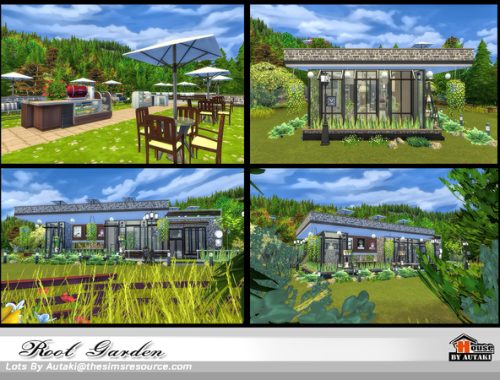 Root Garden modern cafe by autaki