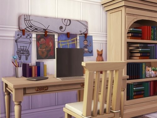 Cute Bright Farmhouse at Aveline Sims