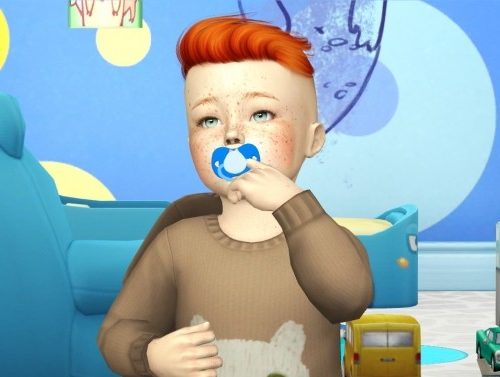 ANTO FLAME HAIR KIDS AND TODDLER VERSION by Thiago Mitchell at REDHEADSIMS – Coupure Electrique