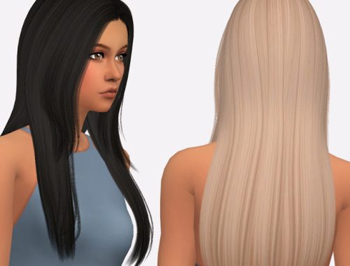Over The Light Hair retexture at Simista