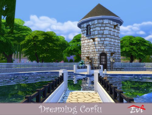 Dreaming Corfu house by evi
