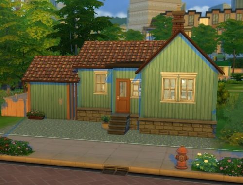 Cecilie hut at KyriaT’s Sims 4 World