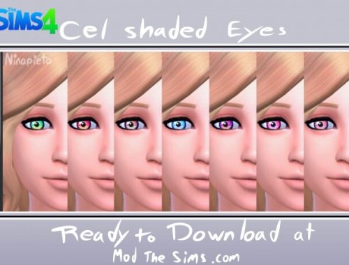 Cel Shaded Eyes DR by Ninapieta