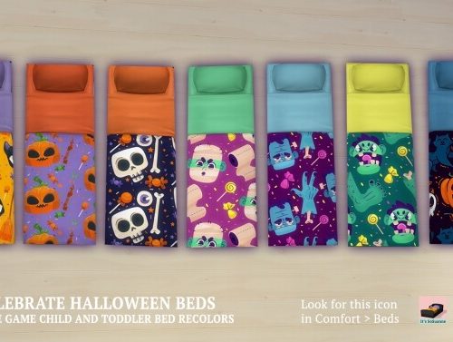Celebrate Halloween Single & Toddler Beds by ImSuanne