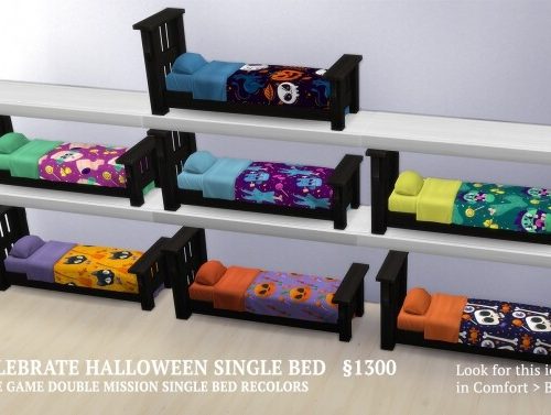 Celebrate Halloween Single & Toddler Beds by ImSuanne